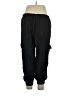 Primark Solid Black Cargo Pants Size XL - photo 2