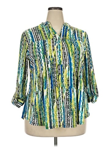 New Directions 3/4 Sleeve Blouse (view 1)