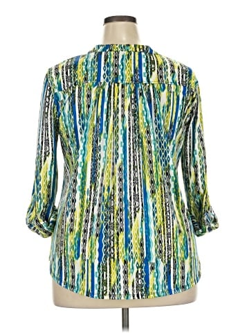 New Directions 3/4 Sleeve Blouse (view 2)