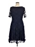 Wrapper Blue Cocktail Dress Size 1X - photo 2