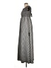 Lulus Houndstooth Gray Casual Dress Size L - photo 5