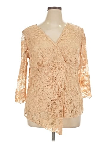 Only 9 3/4 Sleeve Blouse (view 1)