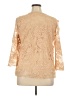 Only 9 Tan 3/4 Sleeve Blouse Size 1X - photo 2