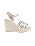 Mia Metallic Silver Wedges Size 7 - photo 1