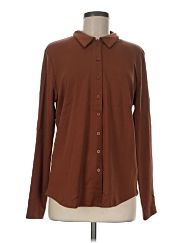 Isaac Mizrahi LIVE! Long Sleeve Polo (view 1)