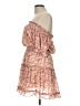 Lush 100% Polyester Floral Red Cocktail Dress Size L - photo 5