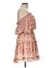 Lush 100% Polyester Floral Red Cocktail Dress Size L - photo 4