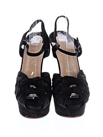 Christian Louboutin Veau Velours Lonescadiva Sandals 150mm (view 2)