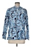 Sport Savvy Paisley Blue Pullover Sweater Size M - photo 1