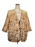 Catherines Print Gold Blazer Size 3X - photo 1