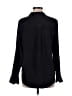 Rails 100% Silk Black Long Sleeve Silk Top Size M - photo 2