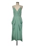 BCBGeneration Solid Green Cocktail Dress Size M - photo 1