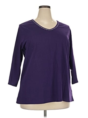 Coldwater Creek 3/4 Sleeve T-Shirt (view 1)