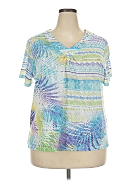 Alfred Dunner Short Sleeve Blouse