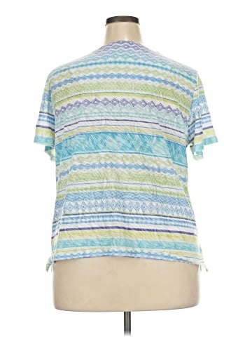 Alfred Dunner Short Sleeve Blouse (view 2)