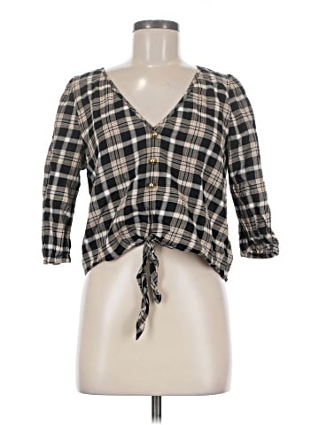 MICHAEL Michael Kors 3/4 Sleeve Blouse (view 1)
