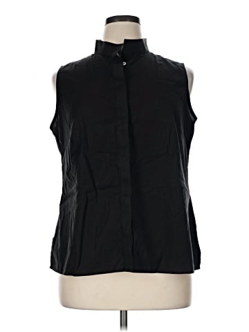 Talbots Sleeveless Button-Down Shirt (view 1)