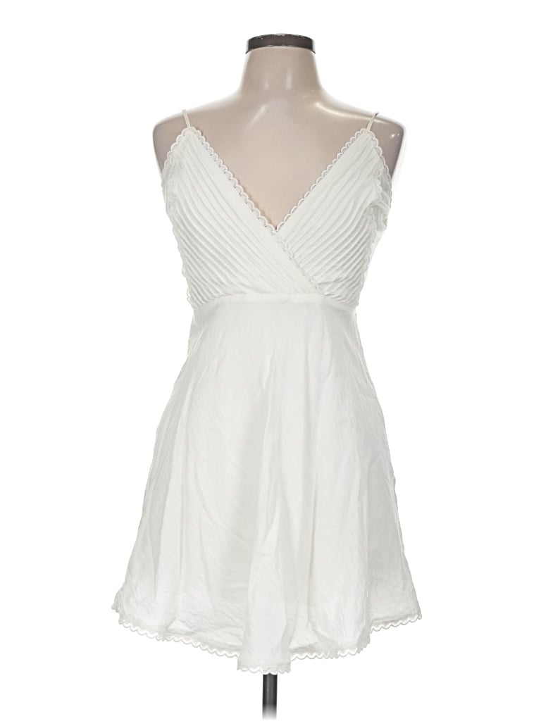 Pre-owned Hello Molly Cocktail Dress In White