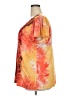 One World Orange Short Sleeve Blouse Size 2X - photo 5