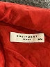 Equipment Red 3/4 Sleeve Button-Down Shirt Size M - photo 7