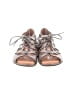 Gentle Souls Metallic Gray Sandals Size 7 - photo 2