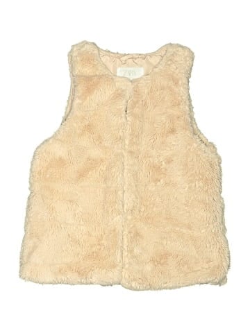 Zara Kids Faux Fur Vest (view 1)