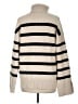 Zara Stripes Tan Turtleneck Sweater Size M - photo 2