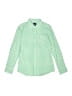 Johnnie-O Checkered-gingham Green Long Sleeve Button-Down Shirt Size 12 - photo 1