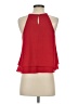 Abbeline 100% Polyester Red Sleeveless Blouse Size S - photo 2
