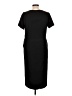 Unbranded Solid Black Casual Dress Size L - photo 2