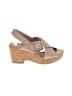Clarks Tan Wedges Size 8 - photo 1