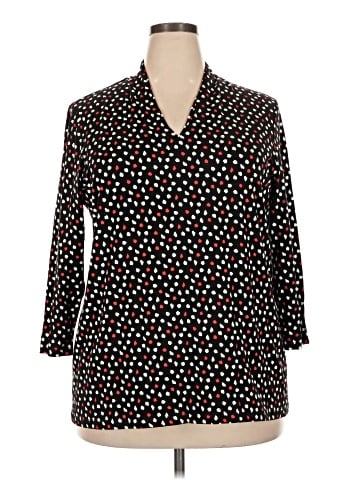 Chico's 3/4 Sleeve Button-Down Shirt (view 1)