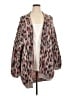 Unbranded Animal Print Gray Cardigan Size XL - photo 1