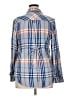 Isabel Maternity 100% Rayon Blue Long Sleeve Button-Down Shirt Size XL Maternity - photo 2
