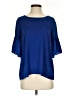 CAbi 100% Polyester Blue Short Sleeve Blouse Size S - photo 1