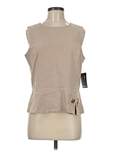 Halston Sleeveless Blouse (view 1)