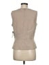 Halston Tan Sleeveless Blouse Size M - photo 2