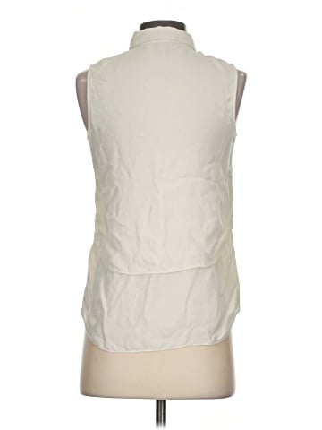 Theory Sleeveless Button-Down Shirt (view 2)