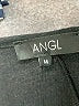 ANGL Black 3/4 Sleeve Top Size M - photo 7
