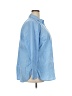 Talbots 100% Cotton Blue 3/4 Sleeve Button-Down Shirt Size 2X - photo 4