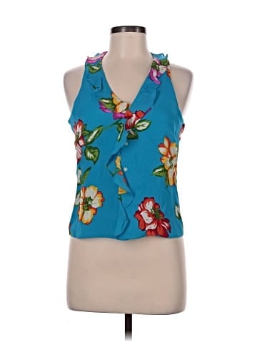 Ralph by Ralph Lauren Sleeveless Silk Top (view 1)