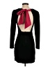 Express Solid Black Cocktail Dress Size XS - photo 2