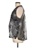 Daniel Rainn 100% Polyester Silver Gray Sleeveless Blouse Size L - photo 5