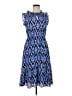 Talbots Paisley Blue Casual Dress Size 6 Petite - photo 1