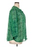 Old Navy 100% Polyester Green 3/4 Sleeve Blouse Size XXL - photo 4