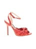 Zara Basic 100% Leather Orange Sandals Size EU 39 - photo 1
