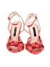 Zara Basic 100% Leather Orange Sandals Size EU 39 - photo 2