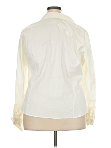 Lafayette 148 New York Long Sleeve Blouse (view 2)