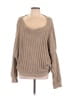 Free People Tan Pullover Sweater Size L - photo 1