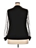 Unbranded Black Long Sleeve Blouse Size XXL - photo 2